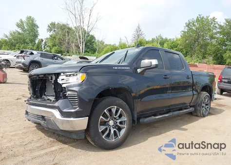 2024 Chevrolet Silverado 1500 4Wd Short Bed Lt With 2Fl from USA, damaged, VIN 1GCPDKEK4RZ266543